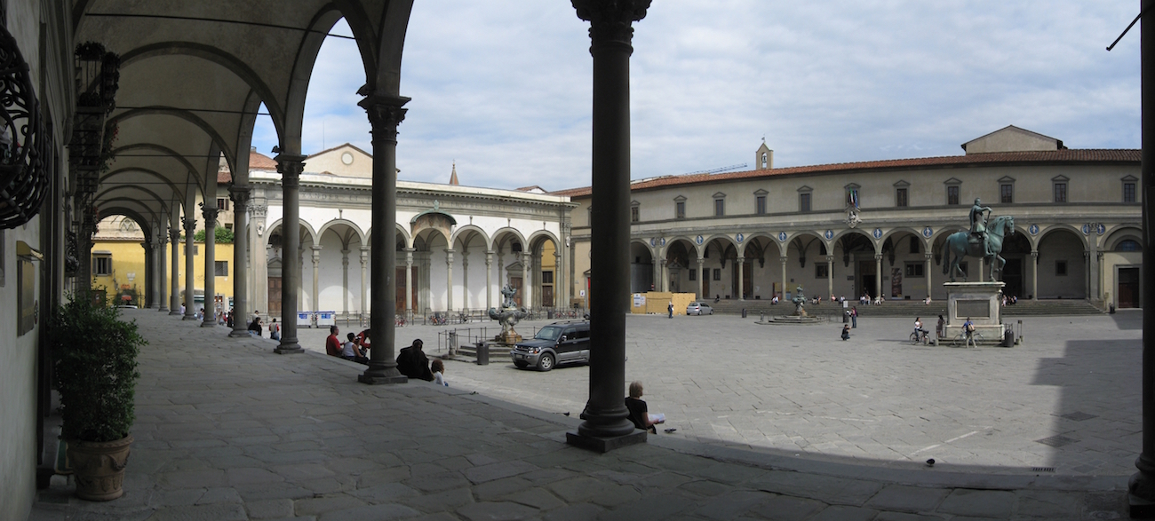 Piazza SS. Annunziata, Florence, Italy