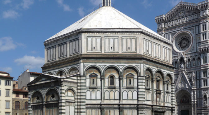 The Florence Baptistery (Lucarelli via Wikimedia)