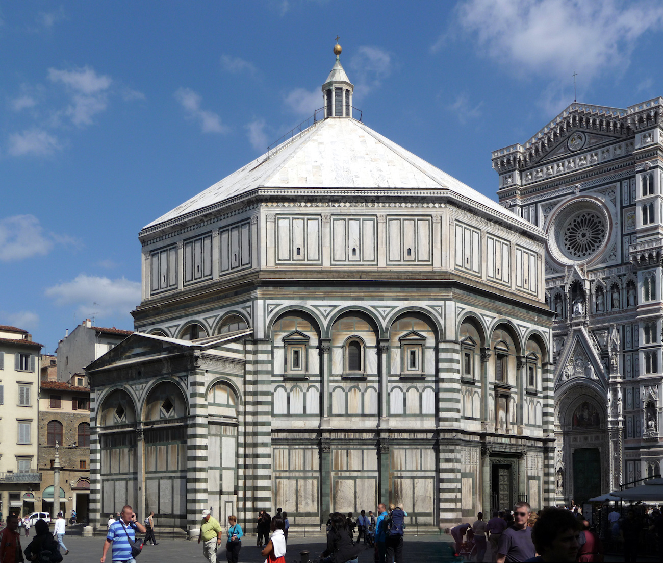 The Florence Baptistery (Lucarelli via Wikimedia)