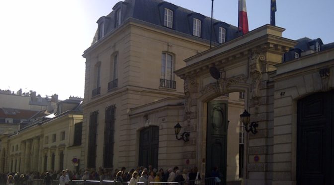 The Italian Embassy in Paris