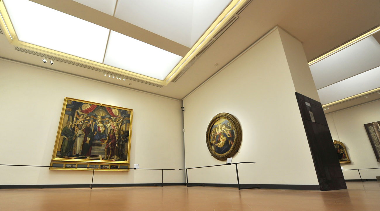 The new Botticelli rooms at the Uffizi Gallery