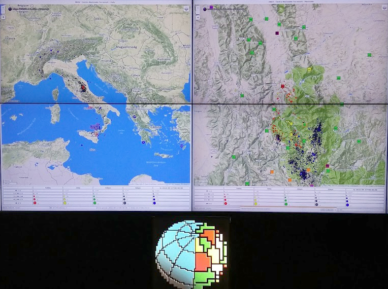 The Central Italy quake in the INGV map