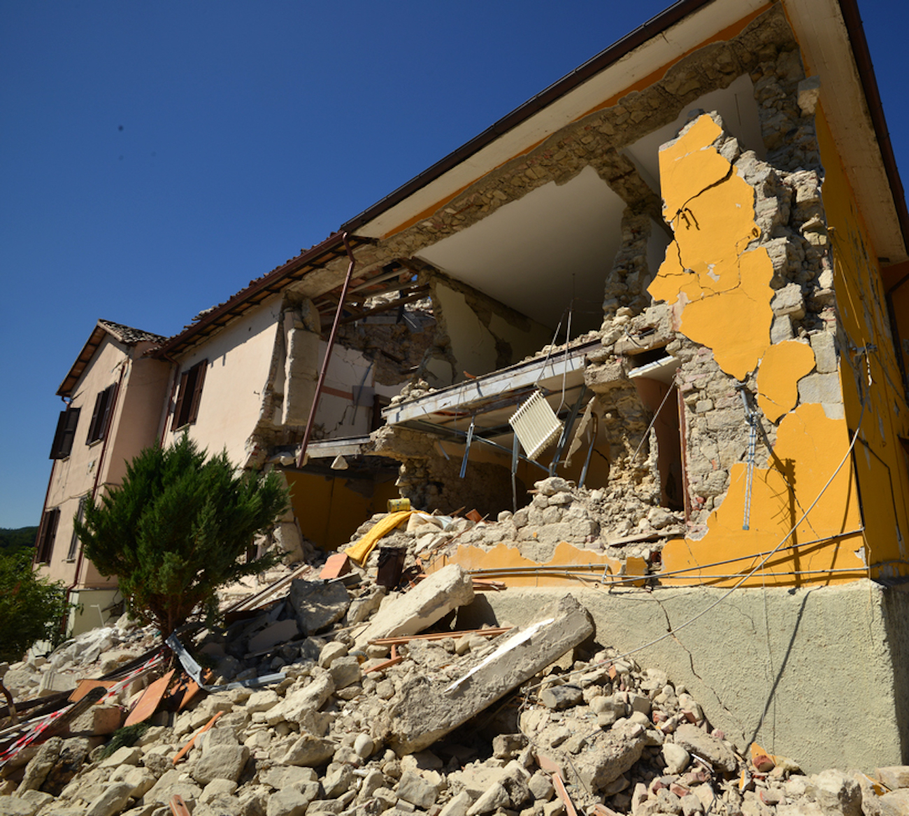 The central Italy quake (photo: INGV via Flickr)