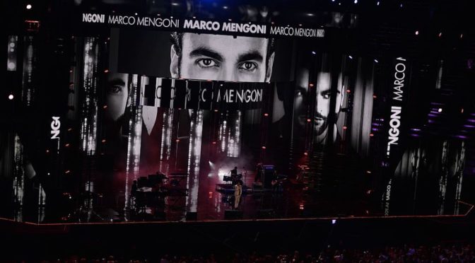 Marco Mengoni in concerts for the New Year's Eve 2017 in Florence