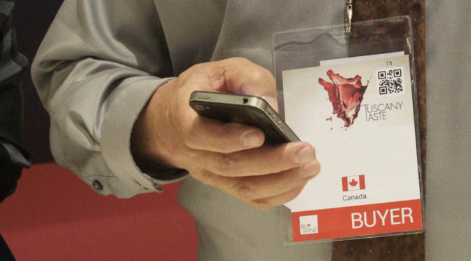 International buyer at Buy Wine 2016 in Florence