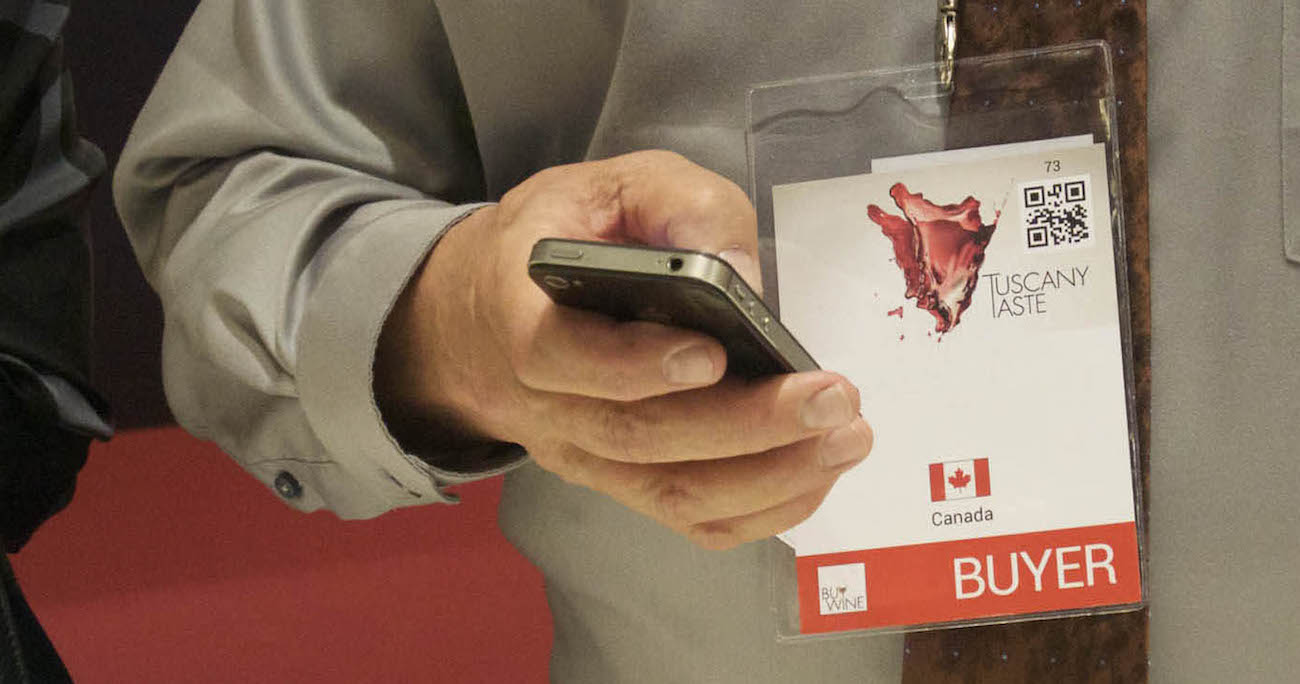 International buyer at Buy Wine 2016 in Florence