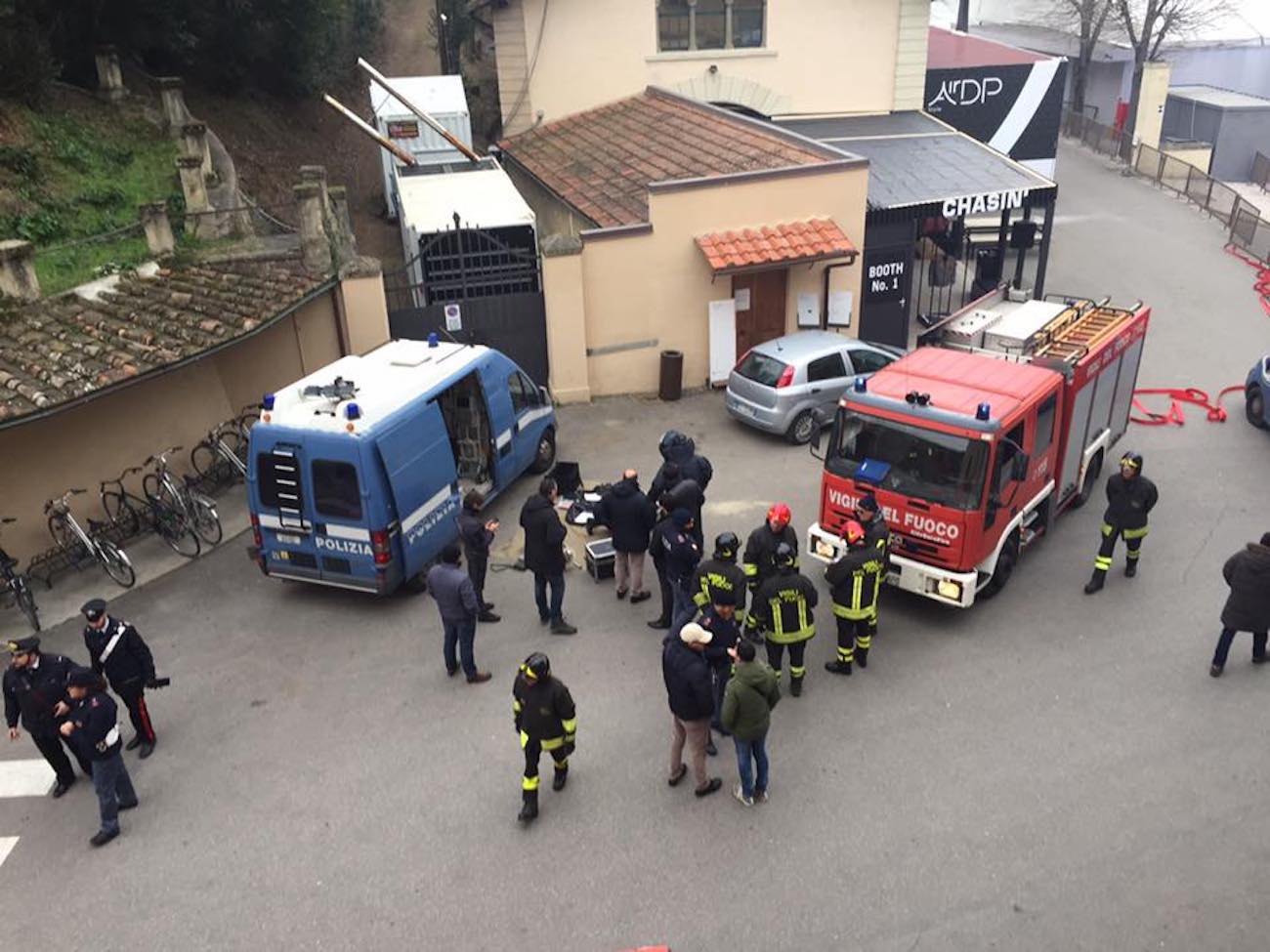 False bomb threat at Pitti Uomo 91 in Florence