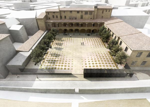 Palazzo fabroni's garden in Pistoia