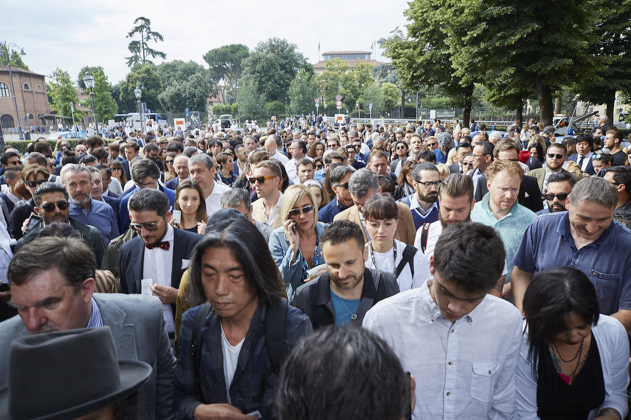 Pitti Immagine, the tradefair in Florence