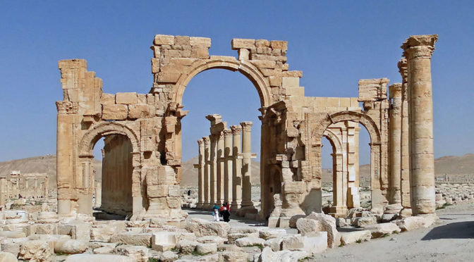 The original Palmyra's Arch