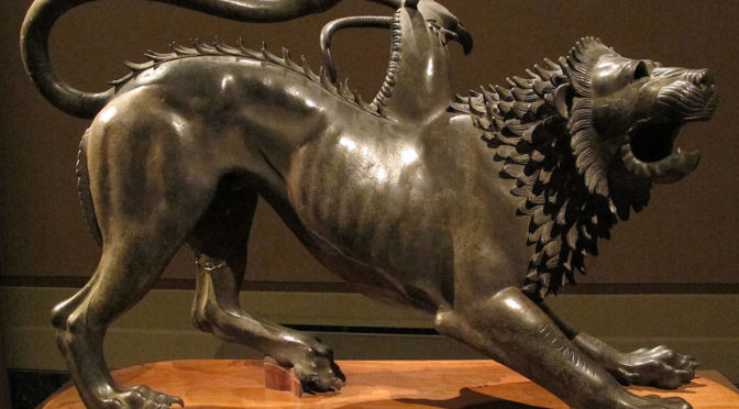 The Chimera of Arezzo to be exhibit in Florence