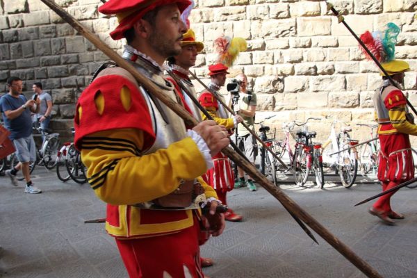 The Florence historical parade