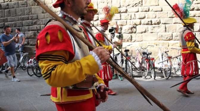 The Florence historical parade