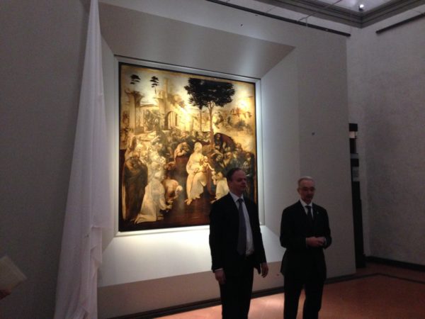 Leonardo's Adoration of the Magi unveiled