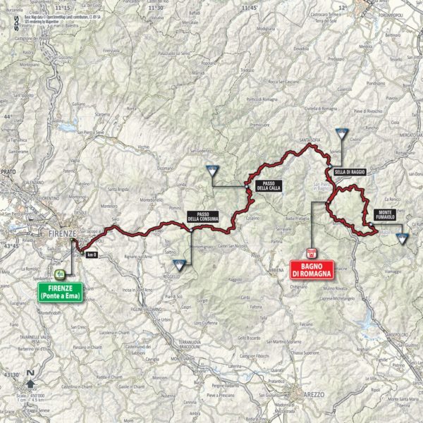 Giro d'Italia 2017, from Florence to Bagno di Romagna