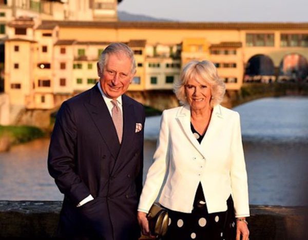 Prince Charles and Camilla in Florence