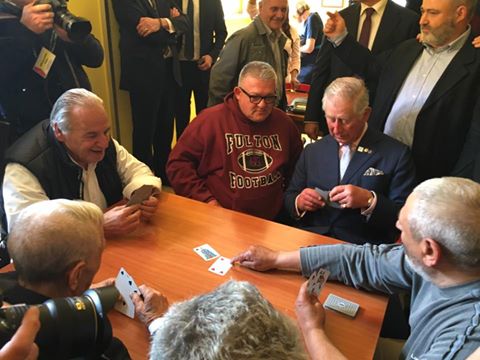 Charles visits the San Paolino family house