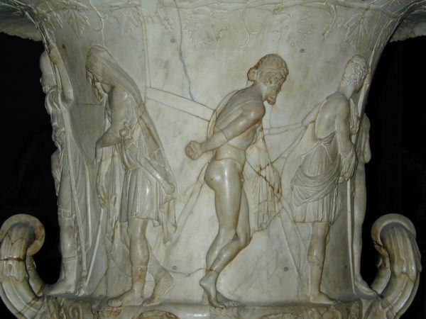 The Medici Vase before restoration
