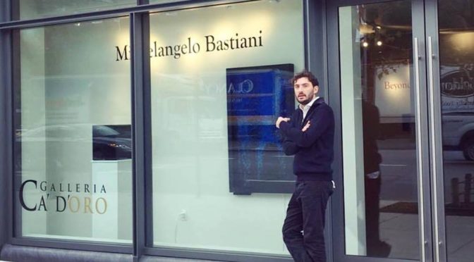 The visual artist Michelangelo Bastiani