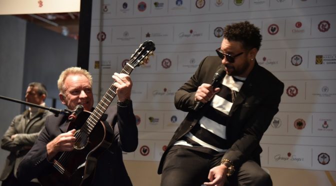 Sting and Shaggy at the Anteprime di Toscana