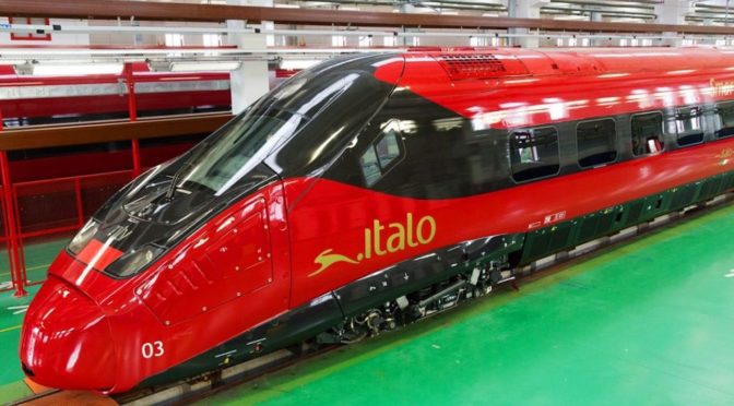 The new EVO train by Italo