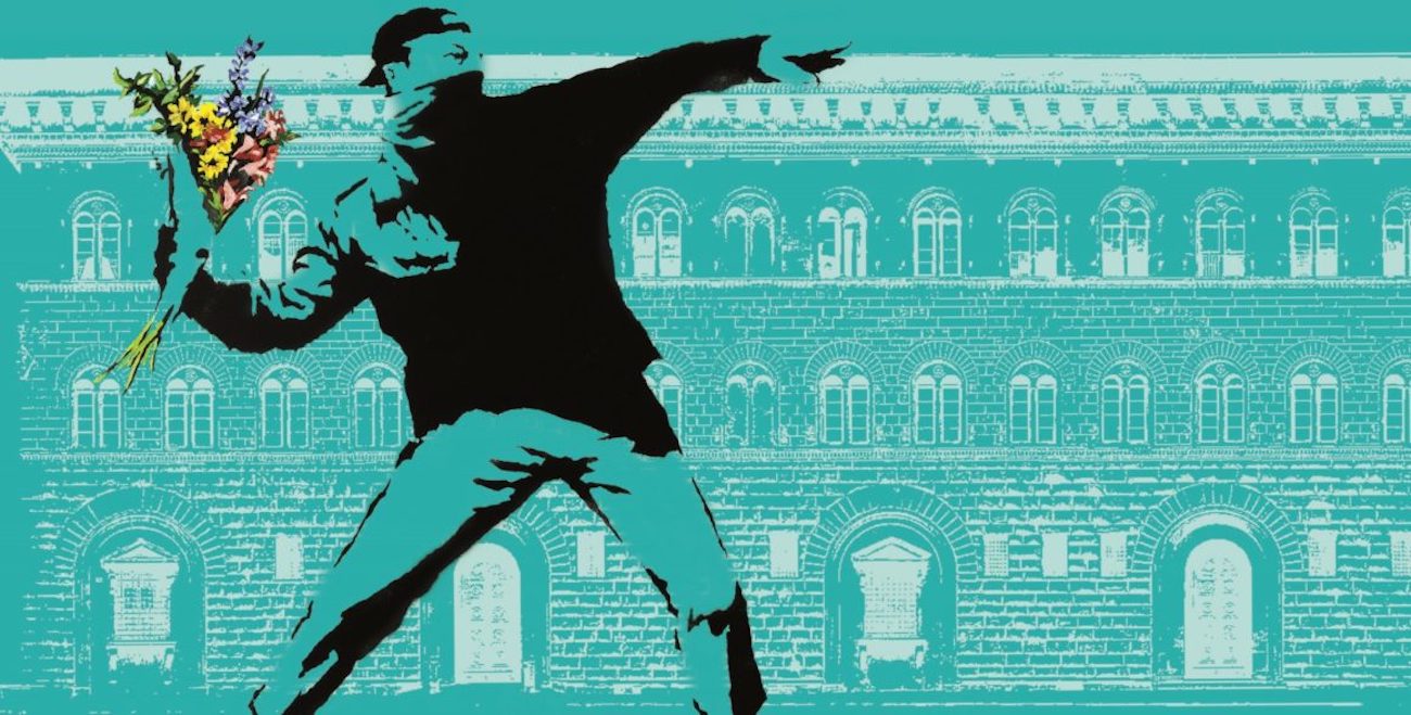 Bansky at Palazzo Medici Riccardi