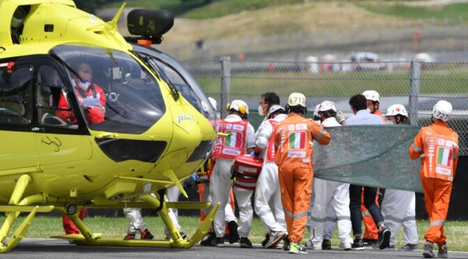 Moto3 rider Jason Dupasquier died following yesterday's terrible accident during testing at the Mugello circuit.