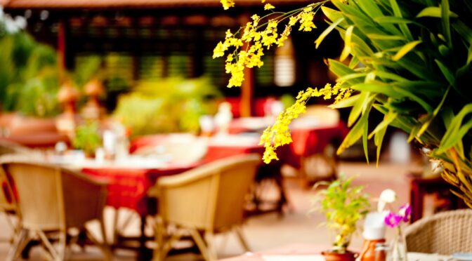 restaurants with gardens