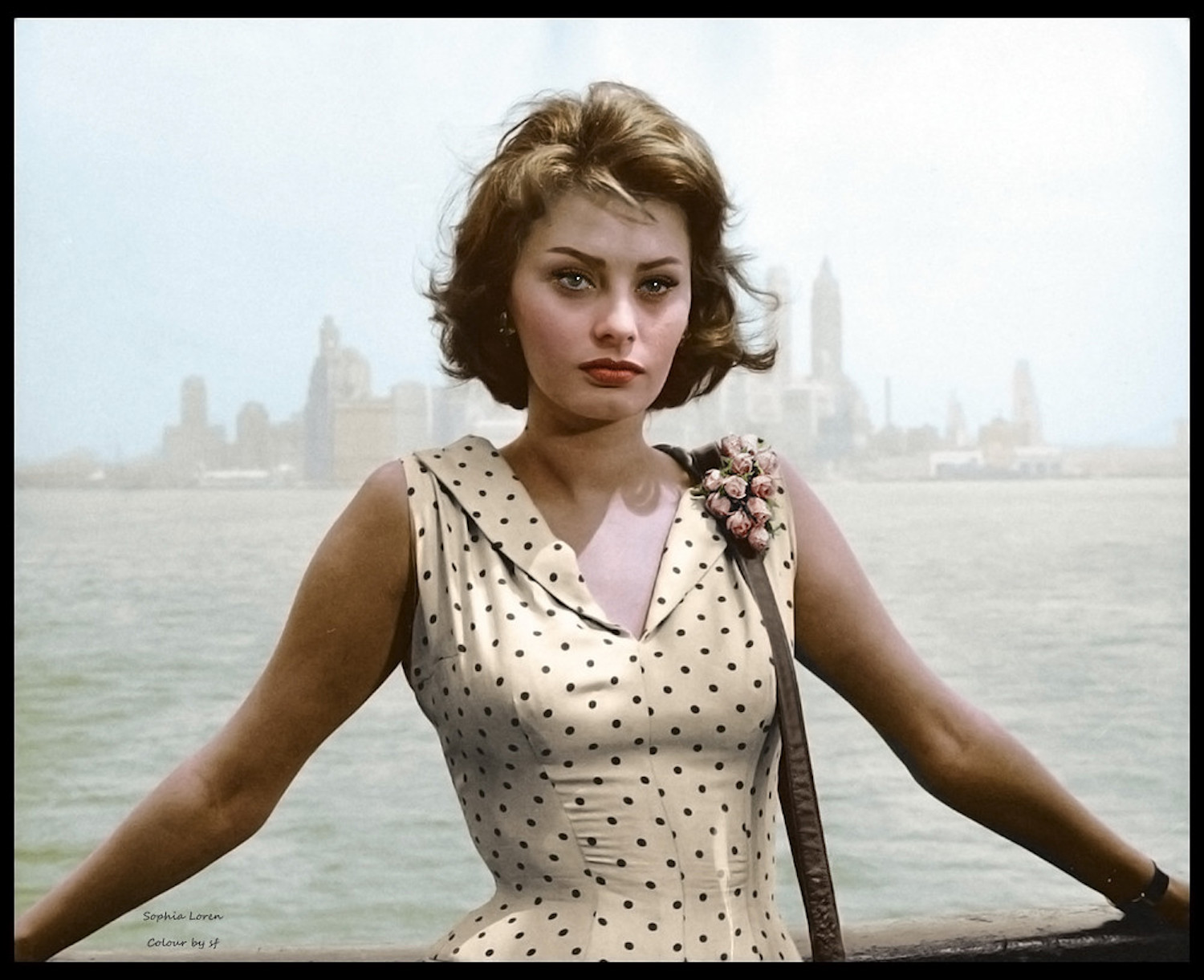 Sophia Loren in Florence to inaugurate her restaurant and receive the ...