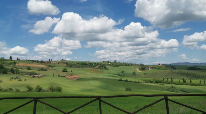 Tuscany landscape by Carla Grotteschi. Send us your photo for the pic of the week