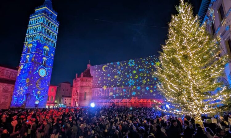 Pistoia Becomes the “City of Christmas” with Stunning Events and Immersive Videomapping