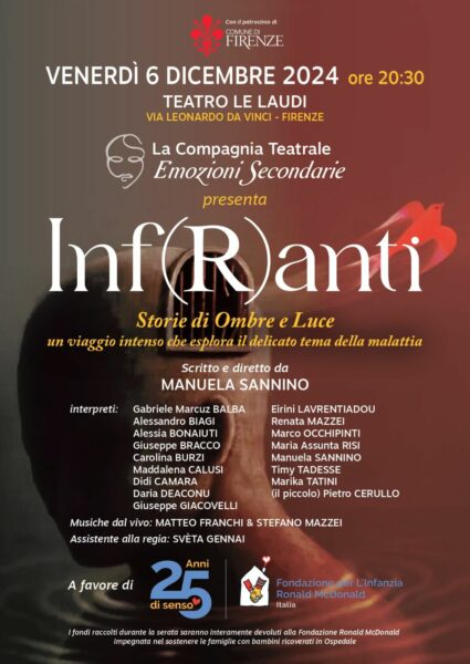 InfRanti: uno spettacolo di emozioni e solidarietà