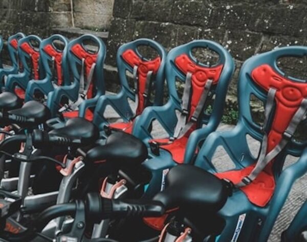 New E-Bikes with Child Seats in Bike Sharing Program