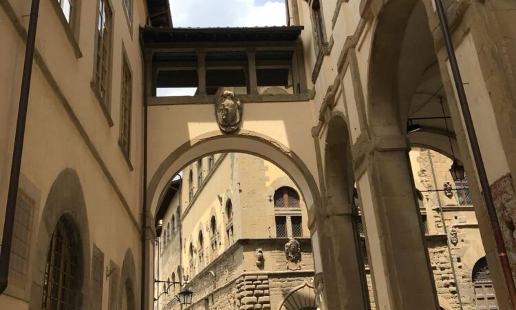 The Vasari Corridor in Arezzo