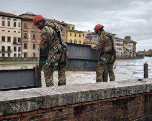 Tuscany is grappling with severe weather conditions, with heavy rainfall causing floods, road closures, and the suspension of public activities.