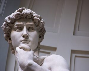 The David by Michelangelo