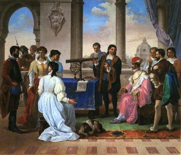 Eustachio Divini at Federico II de Medici court