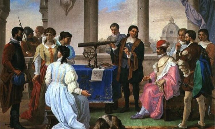 Eustachio Divini at Federico II de Medici court