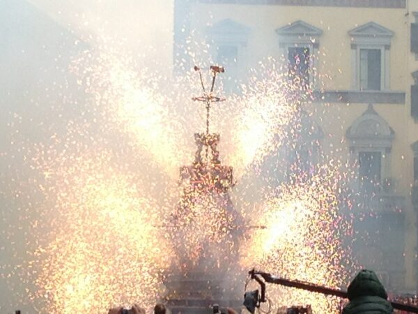 Florence Prepares for the Spectacle of Lo Scoppio del Carro This Easter