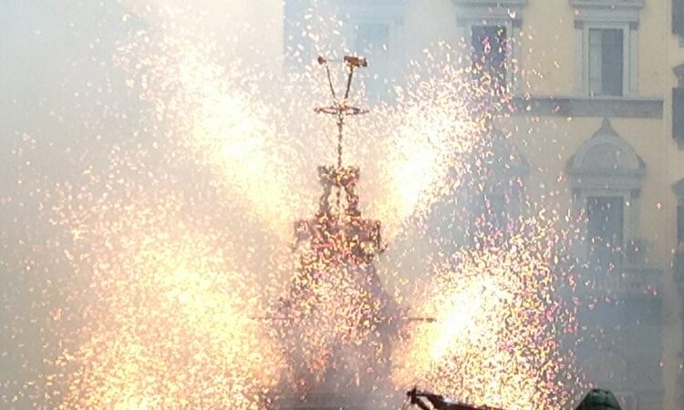 Florence Prepares for the Spectacle of Lo Scoppio del Carro This Easter