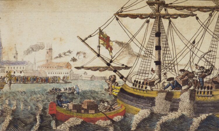Boston Tea Party, 1773 – The protest against British tea taxes sparked not only a revolution, but also a cultural shift: coffee replaced tea as the drink of American identity.
