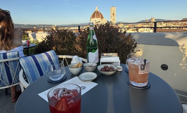 The Rooftop Terrace of Tivoli Palazzo Gaddi