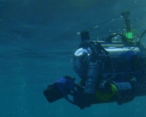 FeelHippo AUV, a fully autonomous underwater vehicle equipped with advanced optical and acoustic sensors