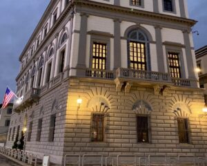 Florence reacted with excitement and appreciation to the announcement by U.S. Ambassador to Italy Tilman Fertitta that the U.S. Consulate in Florence will remain open