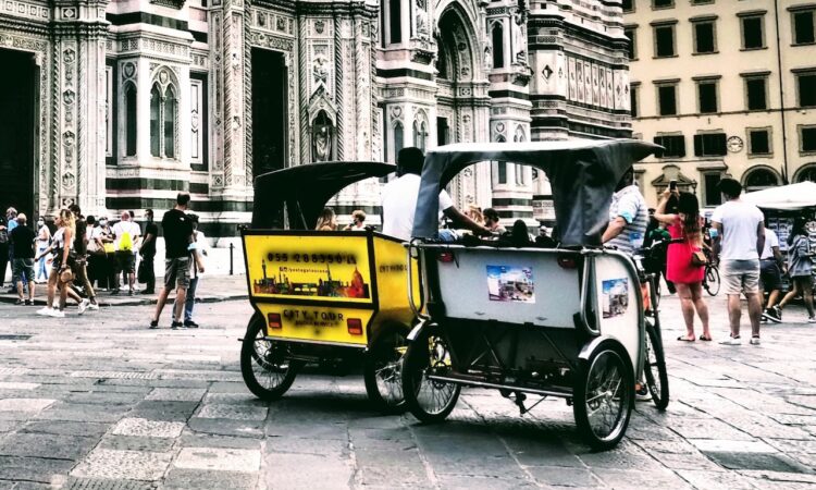Florence Bans Rickshaws and Similar Tourist Vehicles from Historic Center Starting October 15, 2025