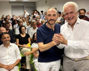 Emiliano Fossi and Eugenio Giani