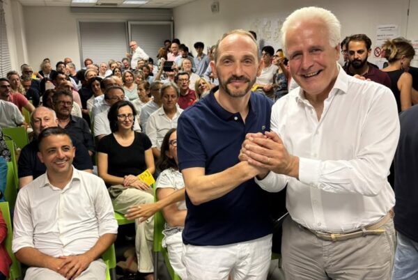 Emiliano Fossi and Eugenio Giani