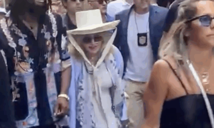 Madonna Celebrates Birthday in Tuscany, Seen in Florence and at Siena’s Palio