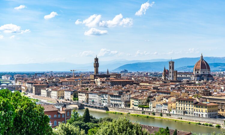 Florence by air. Image by Dominick Vietor from Pixabay