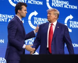 Charlie Kirk and Donald Trump